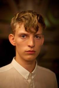 gaspard Yurkievich, backstage, fashion week, pap homme