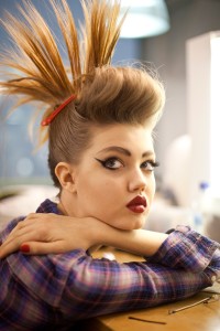 Lindsey Wixson chez Jean Paul Gaultier