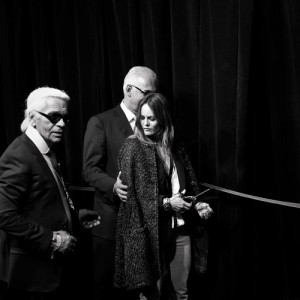 Karl Lagerfel & Vanessa Paradis