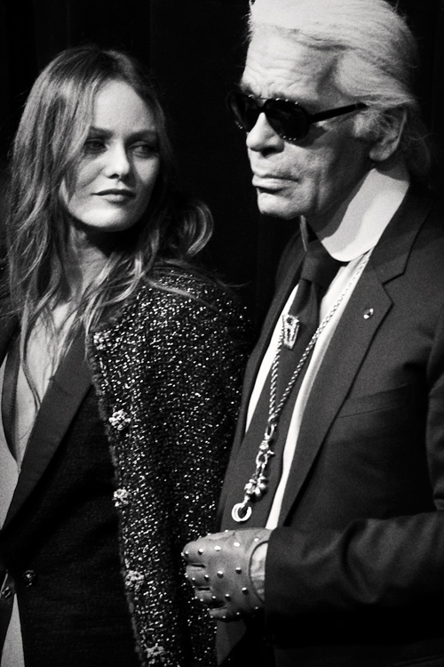 Karl Lagerfeld, Vanessa Paradis