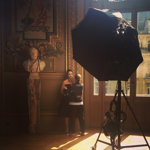 Dorothée Gilbert à l'Opéra Garnier.