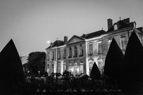 Behind the scene, musée Rodin
