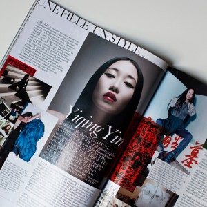 Yiqing Yin, Vogue, magazine, une fille un style