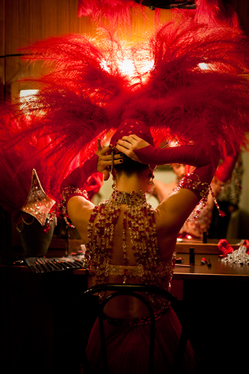 Moulin Rouge, backstages, james bort