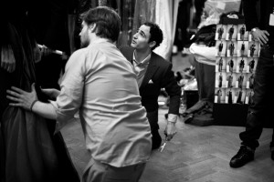 zac posen, backstage