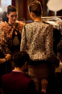 zac posen, backstage