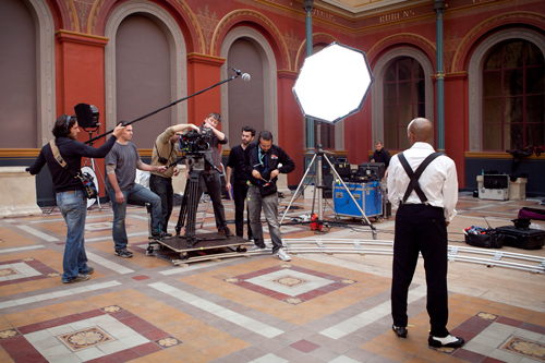 Making-of Danse(s), liza-b, james bort, beaux arts de paris, sosh, orange